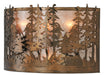 Meyda Tiffany - 142346 - Four Light Wall Sconce - Tall Pines - Antique Copper