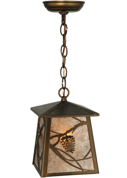 Meyda Tiffany - 142751 - One Light Pendant - Whispering Pines - Antique Copper