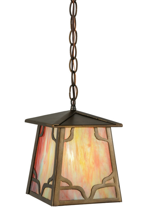 Meyda Tiffany - 142827 - One Light Mini Pendant - Kirkpatrick - Antique Copper