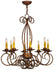 Meyda Tiffany - 142864 - Eight Light Chandelier - Elisha - Custom