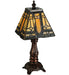 Meyda Tiffany - 142878 - One Light Mini Lamp - Sierra Prairie Mission - Mahogany Bronze