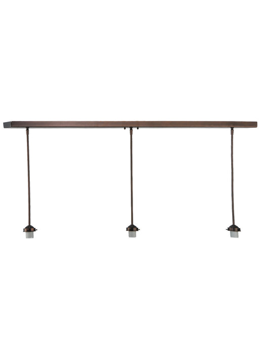Meyda Tiffany - 143190 - Three Light Island Pendant - Delta - Mahogany Bronze