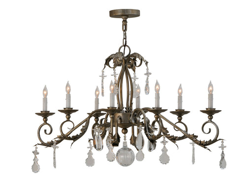 Meyda Tiffany - 143961 - Eight Light Chandelier - Windsor - Antique