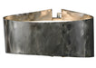 Meyda Tiffany - 143965 - One Light Wall Sconce - Envolver - Steel