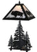 Meyda Tiffany - 144470 - Two Light Table Lamp - Buffalo - Black/White Acrylic