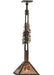 Meyda Tiffany - 144725 - One Light Pendant - Winter Pine - Antique Copper