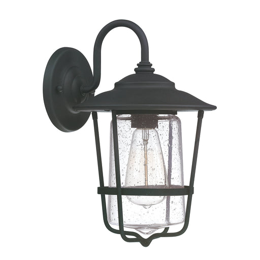 Capital Lighting - 9601BK - One Light Outdoor Wall Lantern - Creekside - Black