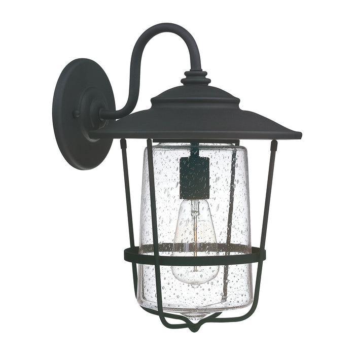 Capital Lighting - 9602BK - One Light Outdoor Wall Lantern - Creekside - Black