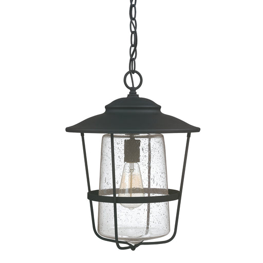 Capital Lighting - 9604BK - One Light Outdoor Hanging Lantern - Creekside - Black