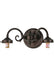 Meyda Tiffany - 144826 - Two Light Wall Sconce - Delta - Mahogany Bronze