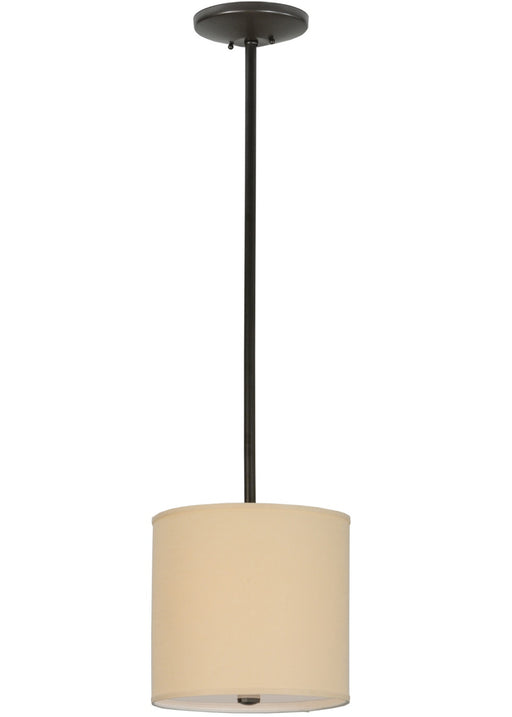 Meyda Tiffany - 144909 - One Light Pendant - Cilindro - Timeless Bronze