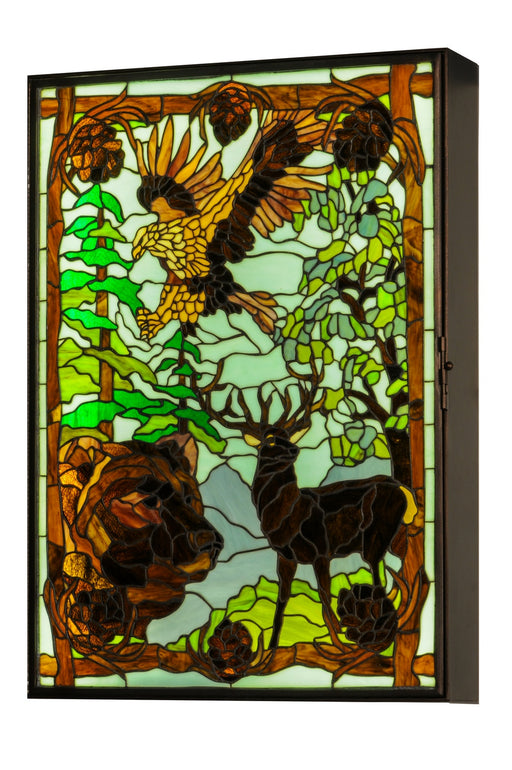 Meyda Tiffany - 145706 - Window Box - Wilderness - Antique Copper,Custom