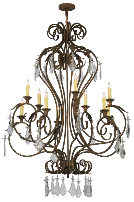 Meyda Tiffany - 145747 - Ten Light Chandelier - Josephine - Custom