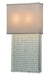 Meyda Tiffany - 145914 - Two Light Wall Sconce - Francesca - Pewter,Custom