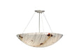 Meyda Tiffany - 146209 - Three Light Pendant - Metro Fusion - Brushed Nickel