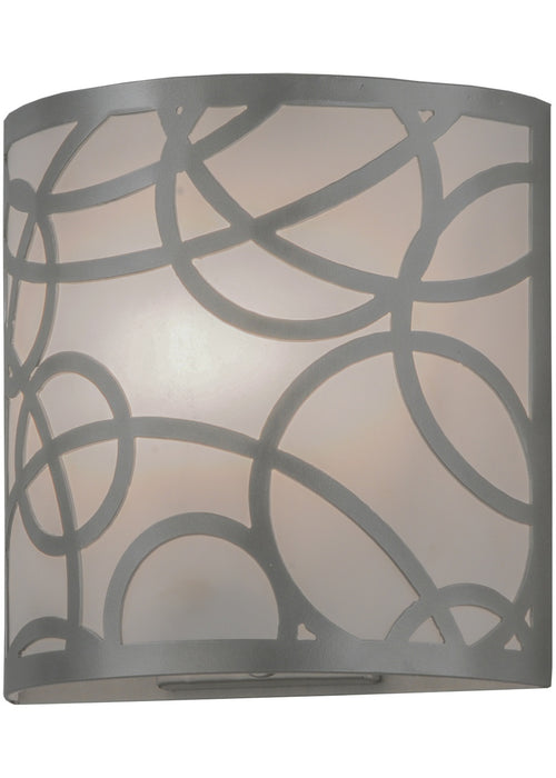 Meyda Tiffany - 147034 - One Light Wall Sconce - Fizz - Nickel
