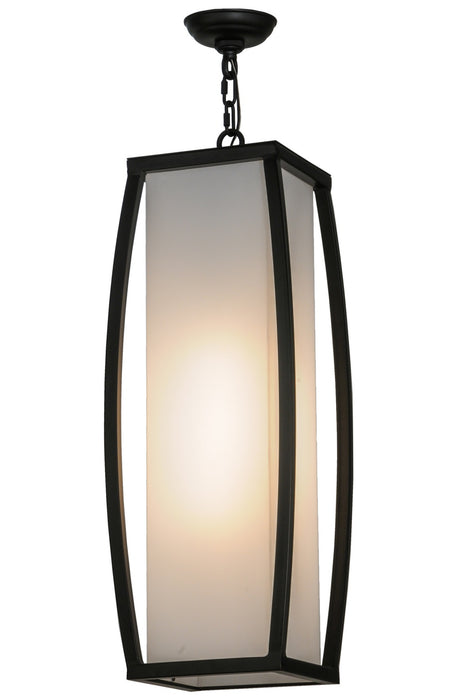 Meyda Tiffany - 147402 - One Light Pendant - Quadrato - Brushed Nickel