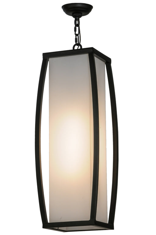 Meyda Tiffany - 147402 - One Light Pendant - Quadrato - Brushed Nickel