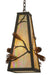 Meyda Tiffany - 147494 - One Light Pendant - Lone Pine - Rust,Oil Rubbed Bronze