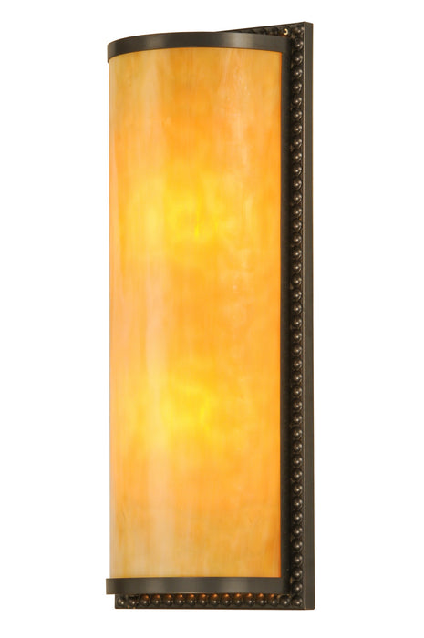 Meyda Tiffany - 147740 - Two Light Wall Sconce - Cilindro - Craftsman Brown