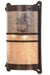 Meyda Tiffany - 148122 - Two Light Wall Sconce - Durbano - Mahogany Bronze