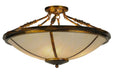 Meyda Tiffany - 148570 - Four Light Semi-Flushmount - Commerce - Custom