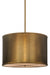 Meyda Tiffany - 148673 - Eight Light Pendant - Drum - Antique Copper