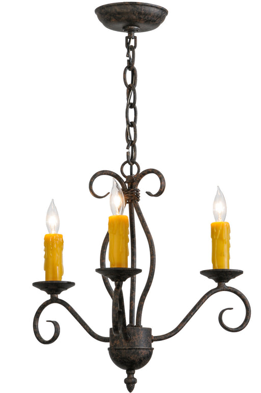 Meyda Tiffany - 148750 - Three Light Chandelier - Sienna - Custom