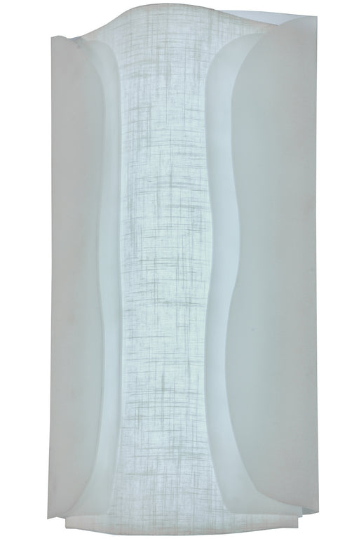 Meyda Tiffany - 148810 - LED Wall Sconce - Linne - Craftsman Brown