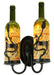 Meyda Tiffany - 148858 - Two Light Wall Sconce - Tuscan Vineyard - Black Customer Supplied Bottles