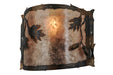 Meyda Tiffany - 148889 - One Light Wall Sconce - Oak Leaf & Acorn - Antique Copper