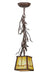 Meyda Tiffany - 149184 - One Light Mini Pendant - Pine Branch - Custom