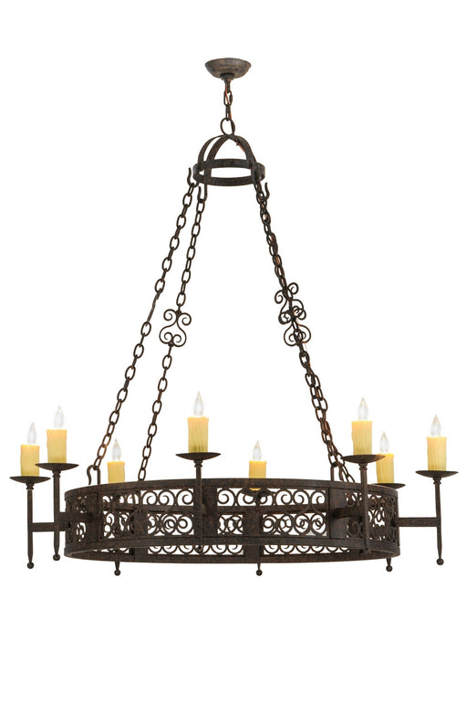 Meyda Tiffany - 149198 - Eight Light Chandelier - Toscano - Custom