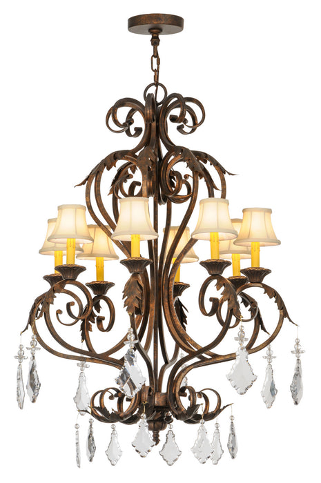 Meyda Tiffany - 149233 - Eight Light Chandelier - Josephine - Custom