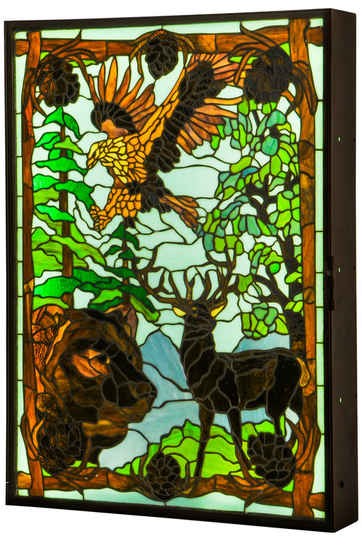 Meyda Tiffany - 149464 - Window Box - Wilderness - Polished Nickel