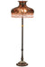 Meyda Tiffany - 149642 - Three Light Floor Lamp - Elizabeth - Mahogany Bronze