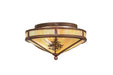 Meyda Tiffany - 150786 - Two Light Flushmount - Tamarack - Vintage Copper
