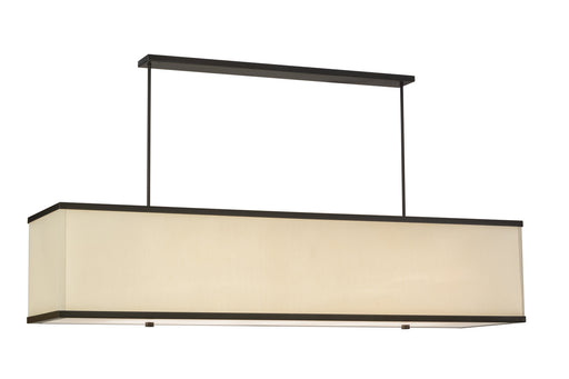 Meyda Tiffany - 151164 - Five Light Pendant - Quadrato - Timeless Bronze