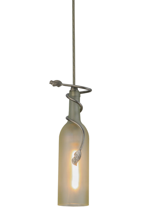 Meyda Tiffany - 151308 - One Light Mini Pendant - Tuscan Vineyard - Nickel