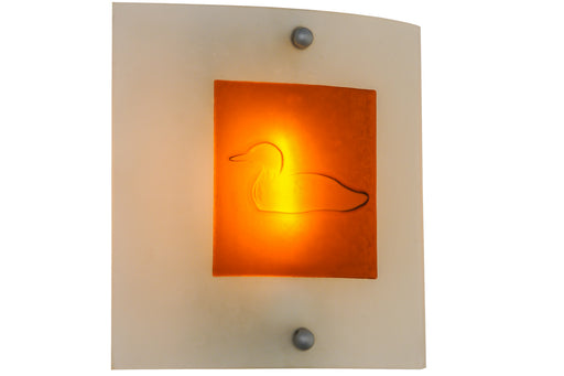 Meyda Tiffany - 151394 - One Light Wall Sconce - Metro Fusion - Nickel