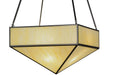 Meyda Tiffany - 151396 - Eight Light Pendant - Mission - Craftsman Brown