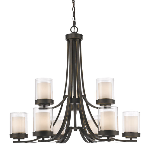 Willow Nine Light Chandelier