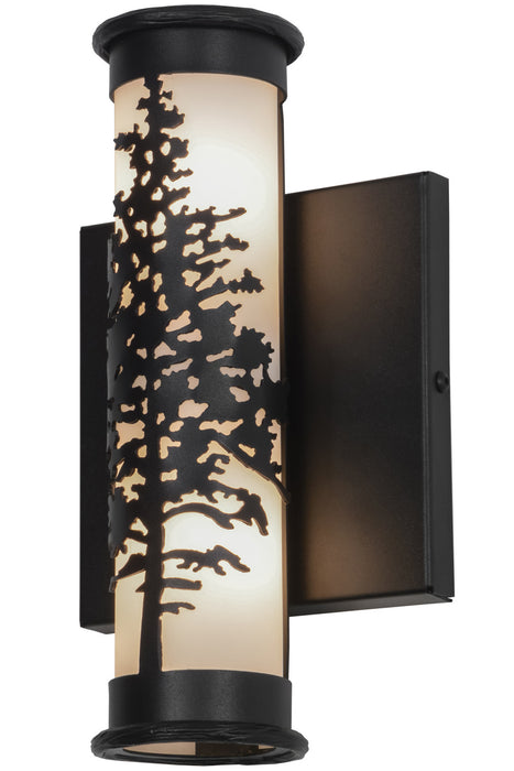Meyda Tiffany - 151830 - Two Light Wall Sconce - Tamarack - Black/White Acrylic