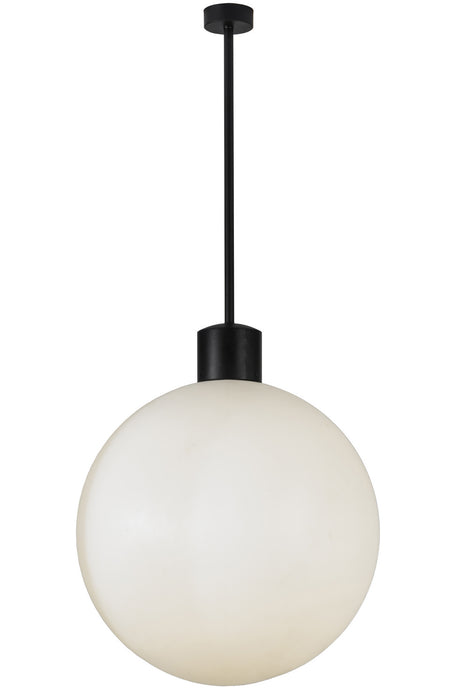 Meyda Tiffany - 152587 - One Light Pendant - Bola - Brushed Nickel