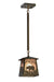 Meyda Tiffany - 152771 - One Light Mini Pendant - Bear At Dawn - Antique Copper