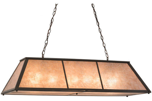 Six Light Oblong Pendant