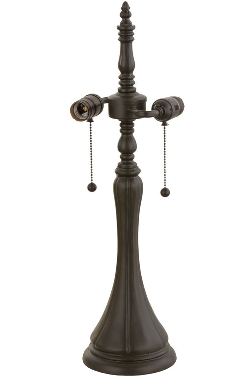 Meyda Tiffany - 19152 - Two Light Table Base Hardware - Fluted - Mahogany Bronze
