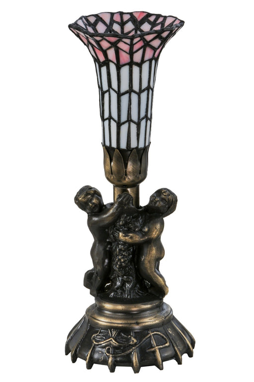 Meyda Tiffany - 20433 - One Light Mini Lamp - Twin Cherub - Antique Copper