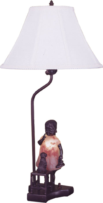 Meyda Tiffany - 24166 - Accent Lamp - Silhouette - Mahogany Bronze