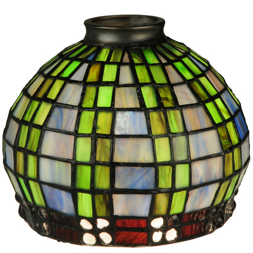 Meyda Tiffany - 27405 - Shade - Jeweled Basket - Craftsman Brown
